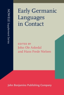 Image for Early Germanic Languages in Contact