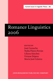 Image for Romance Linguistics 2006