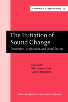 Image for The Initiation of Sound Change