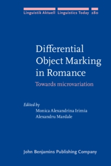 Image for Differential object marking in Romance: towards microvariation