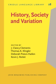 Image for History, Society and Variation