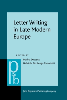 Image for Letter Writing in Late Modern Europe