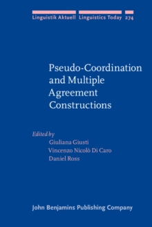 Image for Pseudo-Coordination and Multiple Agreement Constructions