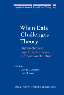 Image for When Data Challenges Theory: Unexpected and Paradoxical Evidence in Information Structure