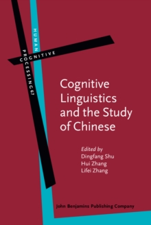 Image for Cognitive linguistics and the study of Chinese