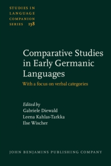 Image for Comparative studies in early Germanic languages: with a focus on verbal categories