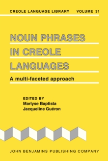 Image for Noun phrases in Creole languages: a multi-faceted approach