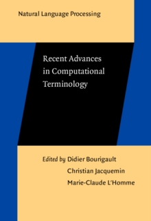 Image for Recent advances in computational terminology