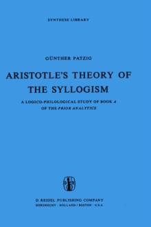Image for Aristotle’s Theory of the Syllogism