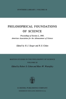 Image for Philosophical Foundations of Science