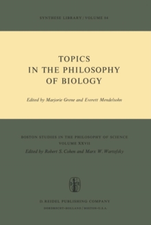 Image for Topics in the Philosophy of Biology