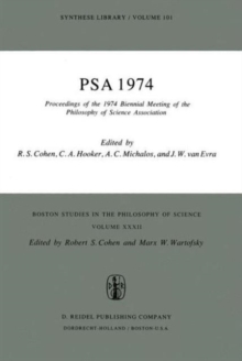 Image for Proceedings of the 1974 Biennial Meeting of the Philosophy of Science Association <Pro>Proceedings of the 1974 Biennial Meeting Philosophy of Science Association.