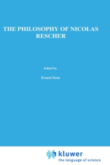 Image for The Philosophy of Nicholas Rescher