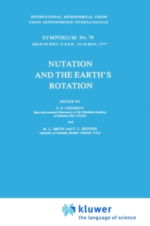 Image for Nutation and the Earth's Rotation
