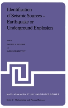 Image for Identification of Seismic Sources — Earthquake or Underground Explosion