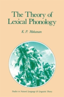 Image for The Theory of Lexical Phonology