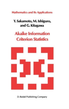 Image for Akaike Information Criterion Statistics
