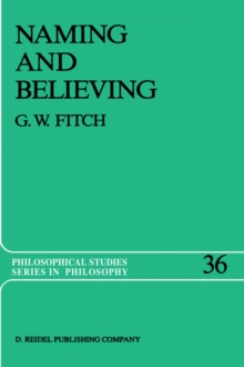 Image for Naming and Believing