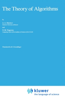 Theory of Algorithms