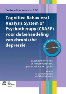 Image for Cognitive Behavioral Analysis System of Psychotherapy (CBASP) voor de behandeling van chronische depressie