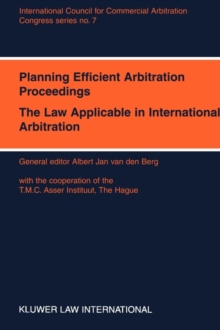 Image for Planning Efficient Arbitration Proceedings