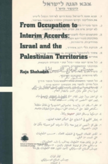 Image for From Occupation to Interim Accords: Israel and the Palestinian Territories