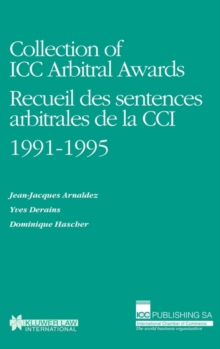 Image for Collection of ICC Arbitral Awards 1991-1995: Recueil des sentences arbitrales de la CCI