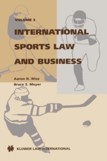 Image for International Sports Law and Business