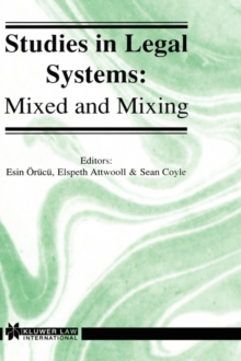 Image for Studies in Legal Systems: Mixed and Mixing