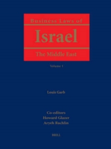 Image for Business Laws of Israel