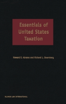 Image for Essentials of United States Taxation