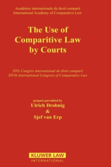 Image for The use of comparative law by courts