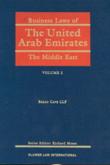 Image for Business Laws of the Middle East : The United Arab Emirates