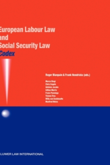 Image for Codex: European Labour Law and Social Security Law