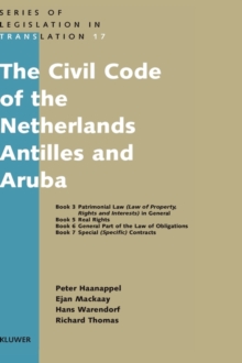 Image for The Civil Code of the Netherlands Antilles and Aruba