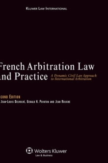 Image for French Arbitration Law and Practice