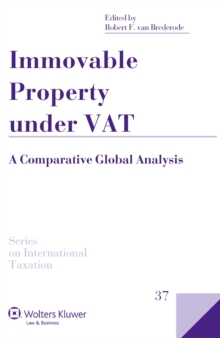Image for Immovable Property Under VAT: A Comparative Global Analysis