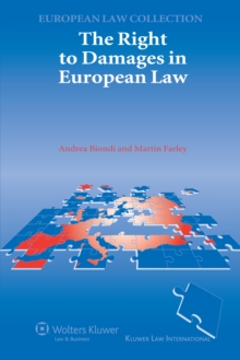 Image for Right to Damages in European Law