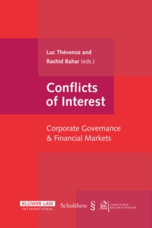 Image for Conflicts of Interest: Corporate Governance and Financial Markets