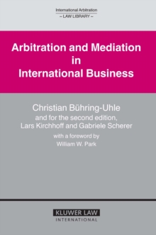 Image for Arbitration and Mediation in International Business