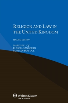 Image for Religion and Law in the United Kingdom