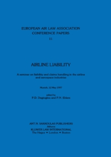 Image for European Air Law Association: Arline Liability: Arline Liability