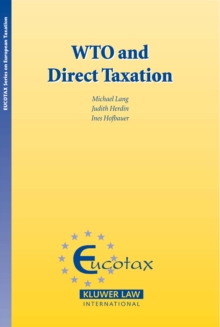 Image for WTO and Direct Taxation