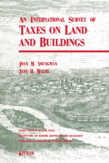 Image for An International Survey of Taxes on Land and Buildings