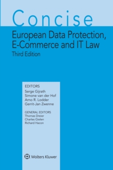 Image for Concise European Data Protection, E-Commerce and IT Law