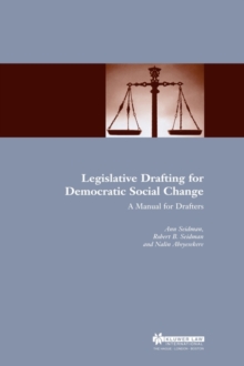 Image for Legislative Drafting for Democratic Social Change