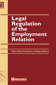 Image for Legal Regulation of the Employment Relation