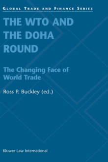 Image for The WTO and the Doha Round