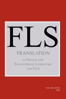Image for Translation in French and Francophone Literature and Film