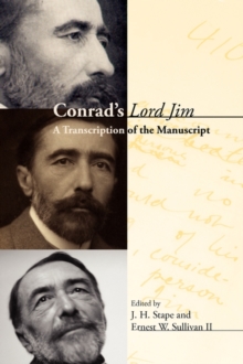 Image for Conrad's Lord Jim  : a transcription of the manuscript
